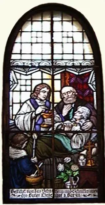 Fenster Krankensalbung - St. Josef Strausberg