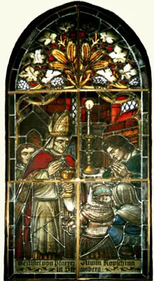 Fenster Eucharistie - St. Josef Strausberg